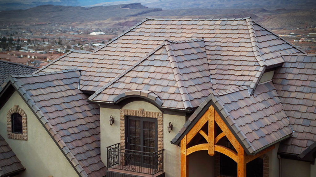 concrete roof tile