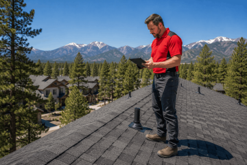 Pre-Monsoon Roof Inspection in Flagstaff